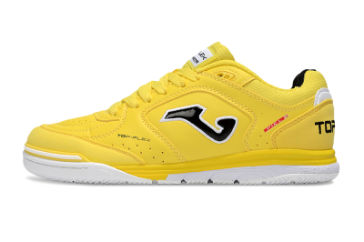 Men's Joma Top Flex IC Football Shoes - Yellow/Black/White