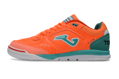 Men's Joma Top Flex IC Football Shoes - Red/Jade/White