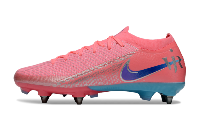 Men's Nike Air Zoom Mercurial Vapor 16 Elite SG Football Boots - Red/Silver/Blue