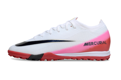 Unisex Nike Air Zoom Mercurial Vapor 16 Elite TF Football Shoes - White/Black/Red