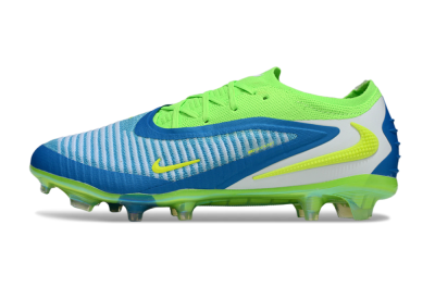 Unisex Nike Phantom 6 Low Elite FG Football Boots - Blue/Yellow/White