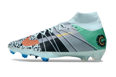 Unisex Nike Air Zoom Mercurial Superfly 10 Elite FG Football Boots - Blue/Red/Black