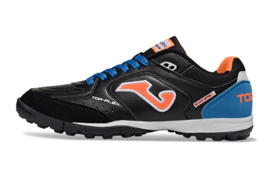 Men's Joma Top Flex TF Football Shoes - Black/Red/Blue