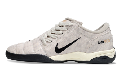 Men's Nike Total 90 III IC Football Shoes - Grey/Black/White