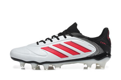 Men's Adidas Copa Pure 2 FG Football Boots - White/Crimson Red/Black
