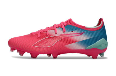 Men's Puma Ultra Ultimate FG Football Boots - Pink/Aqua Splash/Coral Burst