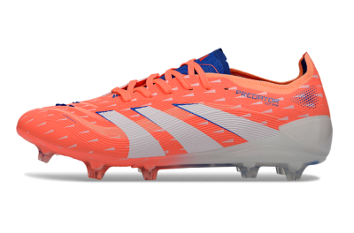 Men's Adidas Predator 25 Elite FG Football Boots - Pink/Electric Pink/White