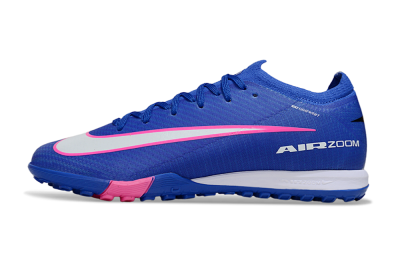 Unisex Nike Air Zoom Mercurial Vapor 16 Elite TF Football Shoes - Blue/Electric Blue/Fuchsia Pink