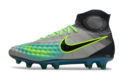 Men's Nike Magista Orden 2 FG Football Boots - Gray/Neon Green/Black
