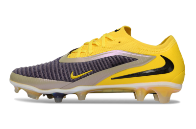 Unisex Nike Phantom 6 Low Elite FG Football Boots - Yellow/Ample Gold/Graphite Gray