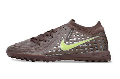Men's Nike Phantom GX 2 Elite TF Football Shoes - Brown/Olive Green/Gray