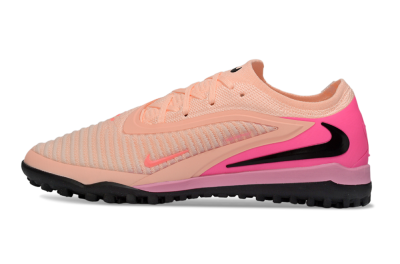 Men's Nike Phantom 6 Low Elite TF Football Shoes - Pink/Coral Blush/Hot Pink