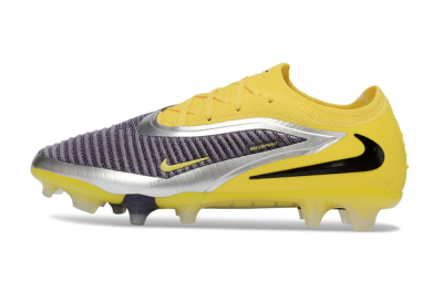 Men's Nike Phantom 6 Low Elite FG Football Boots - Yellow/Electric Yellow/Dark Gray