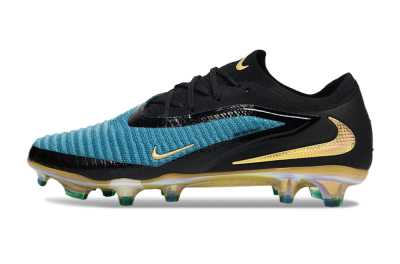 Unisex Nike Phantom 6 Low Elite FG Football Boots - Blue/Ocean Blue/Golden Yellow
