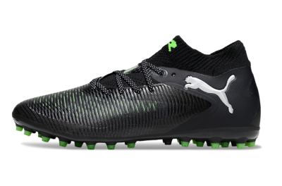 Men's Puma Future 8 Ultimate MG Football Boots - Black/Neon Green/Electric Green