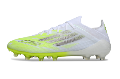 Men's Adidas F50 Pro FG Football Boots - Yellow/Lime Green/White