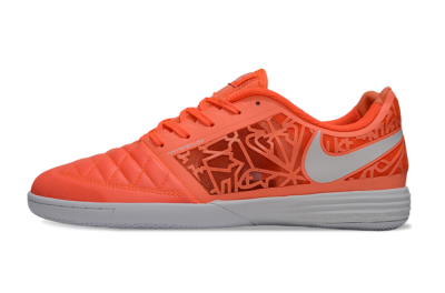 Unisex Nike Lunar Gato 2 IC Football Shoes - Orange/Vibrant Sunrise/Blazing Coral