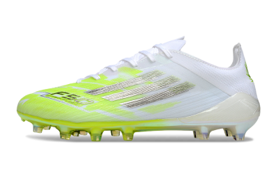 Men's Adidas F50 Pro FG Football Boots - Yellow/Bright Lime/White