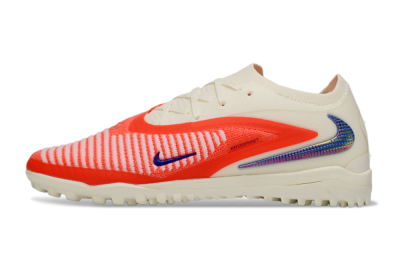 Unisex Nike Phantom 6 Low Elite TF Football Shoes - Red/Vibrant Red/Neutral White