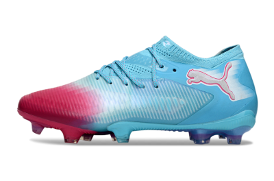 Men's Puma Future 8 Ultimate FG Football Boots - Blue/Turquoise Splash/Crimson Burst
