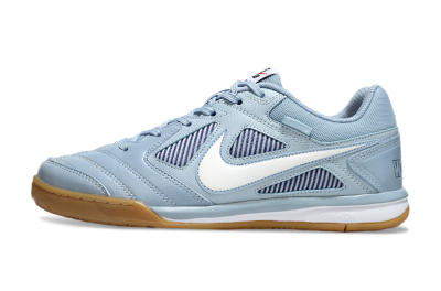 Men's Supreme x Nike SB Gato IC Football Shoes - Blue/Sky Blue/Sand