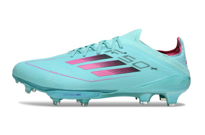 Men's Adidas F50+ Elite Lightstrike Pro FG Football Boots - Aqua/Coral Pink/Cool Teal