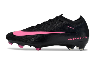 Unisex Nike Air Zoom Mercurial Vapor 16 Elite FG Football Boots - Black/Vibrant Pink/Deep Blue