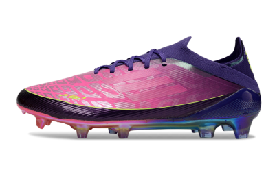 Unisex Adidas F50 Elite FG Football Boots - Pink/Vibrant Pink/Deep Purple