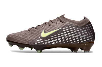 Unisex Nike Air Zoom Mercurial Vapor 16 Elite FG Football Boots - Brown/Yellow/Silver