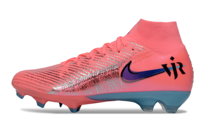 Unisex Nike Air Zoom Mercurial Superfly 10 Elite FG Football Boots - Pink/Neon Pink/Metallic Silver