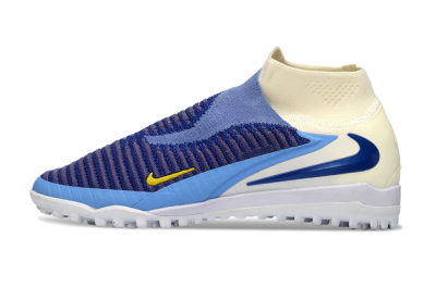 Men's Nike Phantom 6 High Elite TF Football Shoes - Blue/Sky Blue/Deep Blue