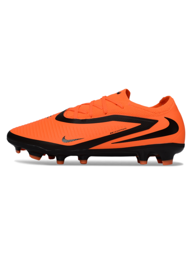 Unisex Nike Phantom 6 Low Elite FG Football Boots - Orange/Electric Orange/Deep Black