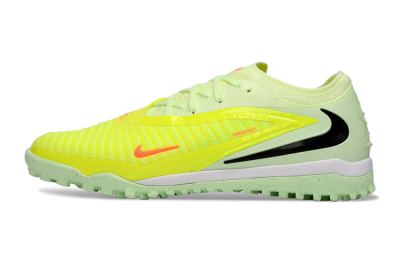 Unisex Nike Phantom 6 Low Elite TF Football Shoes - Yellow/Neon Yellow/Black