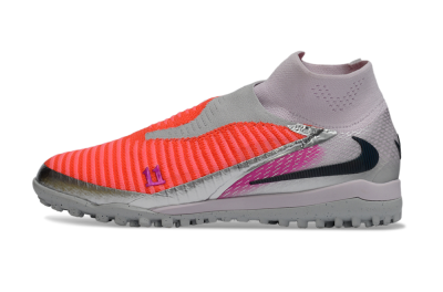 Unisex Nike Phantom 6 Elite TF Football Shoes - Orange/Bright Coral/Soft Gray