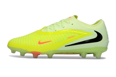Men's Nike Phantom 6 Low Elite AG Football Boots - Yellow/Fluorescent Yellow/Neon Pink