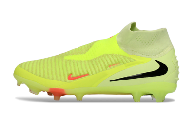 Unisex Nike Phantom 6 High Elite FG Football Boots - Yellow/Neon Yellow/Black