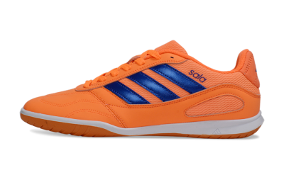 Men's Adidas Top Sala IC Football Shoes - Orange/Vibrant Orange/Deep Blue