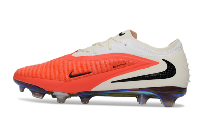 Unisex Nike Phantom 6 Low Elite FG Football Boots - Orange/Coral Highlight/Silken Cream