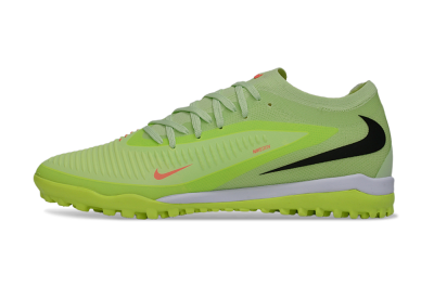 Unisex Nike Phantom 6 Elite Low TF Football Boots - Green/Lime Zest/Neon Vibe