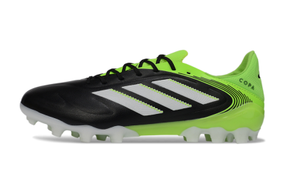 Men's Adidas Copa Pure 3 AG Football Boots - Black/Electric Green/White
