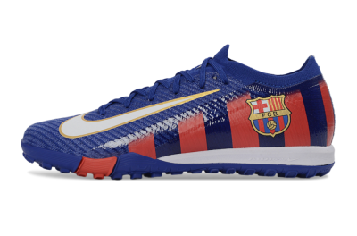 Unisex Nike Air Zoom Mercurial Vapor 16 Elite TF Football Boots - Blue/Crimson Red/Night Sky