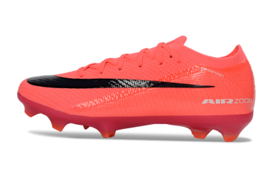 Unisex Nike Air Zoom Mercurial Vapor 16 Elite FG Football Boots - Pink/Vibrant Coral/Dark Black