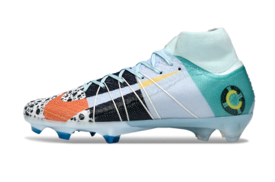 Unisex Nike Air Zoom Mercurial Superfly 10 Elite FG Football Boots - Blue/Red/Black