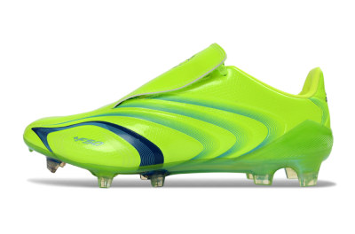Men's Adidas F50 Elite FG Football Boots - Green/Electric Green/Blue Accent