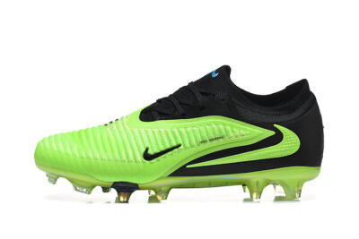 Men's Nike Phantom 6 Elite Low FG Football Boots - Green/Electric Green/Black