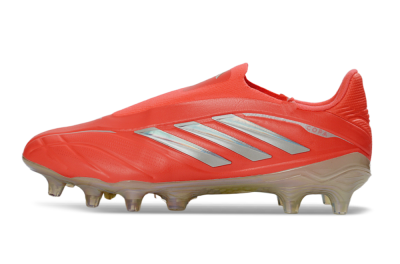 Men's Adidas Copa Pure 3 Elite FG Football Boots - Red/Bright Coral/Metallic Silver