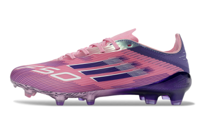 Men's Adidas F50 Elite FG Football Boots - Pink/Vibrant Violet/Soft Lilac