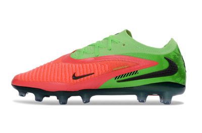 Men's Nike Phantom 6 Elite Low AG Football Boots - Pink/Neon Green/Black