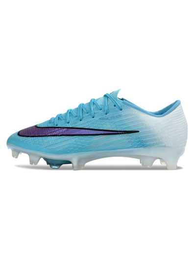 Men's Nike Air Zoom Mercurial Superfly 11 FG Football Boots - Blue/Iridescent Blue/Deep Purple