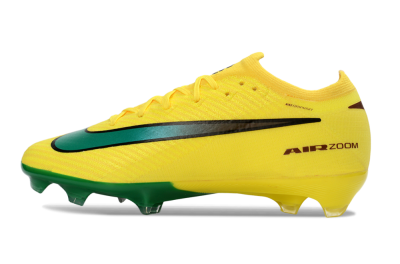 Men's Nike Air Zoom Mercurial Vapor 16 Elite FG Football Boots - Yellow/Electric Green/Steel Blue